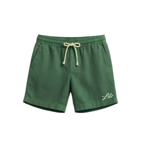 Bermuda Linho Borderie - Verde