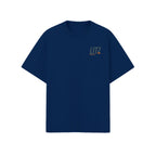 Camiseta Oversized Dmyd - Azul Marinho