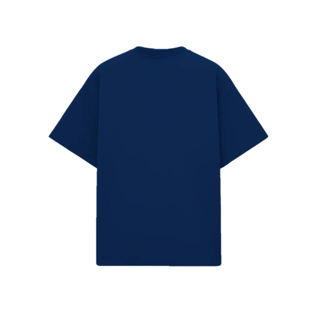 Camiseta Oversized Dmyd - Azul Marinho