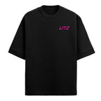 Camiseta Oversized Poolday - Preta