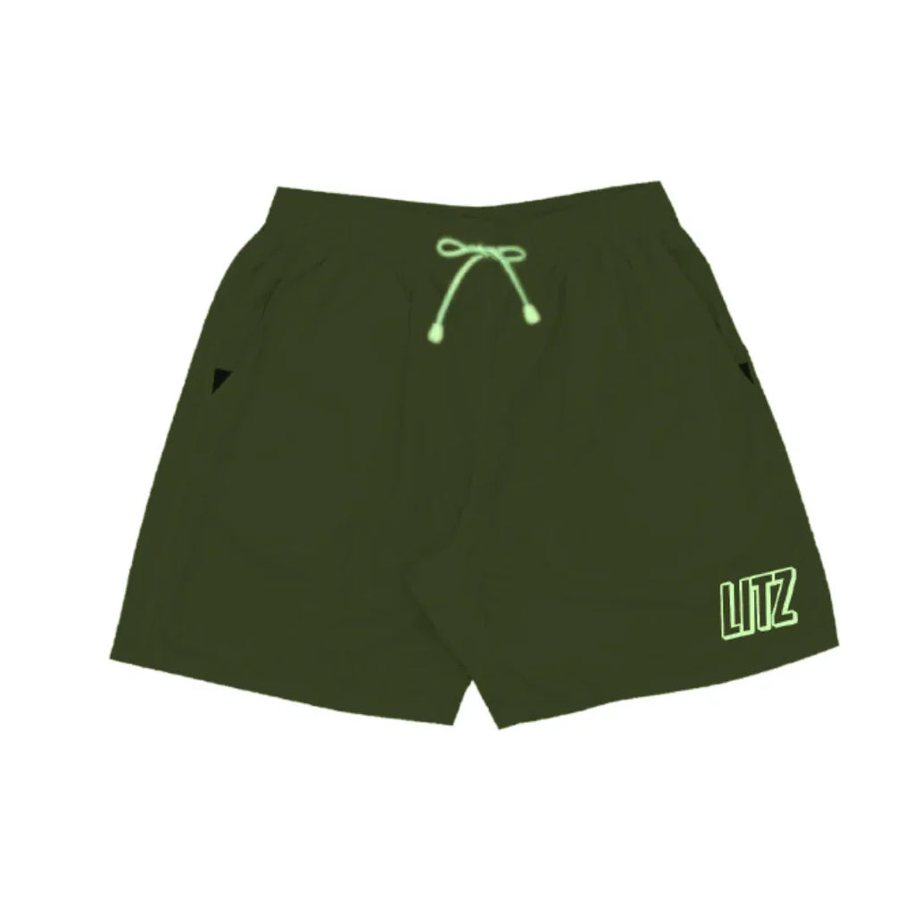 Short Poliamida Elegance - Verde Musgo