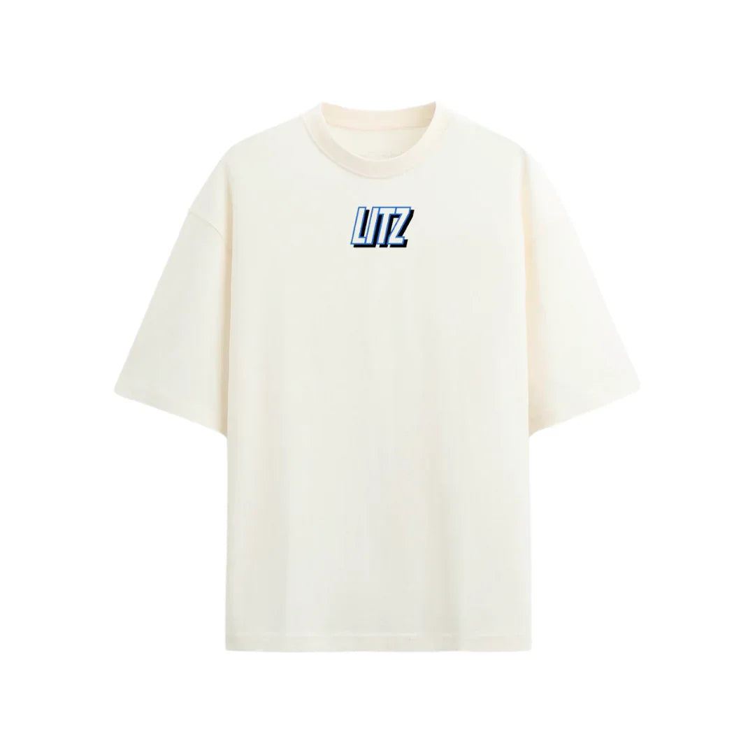 Camiseta Oversized Line - Off White