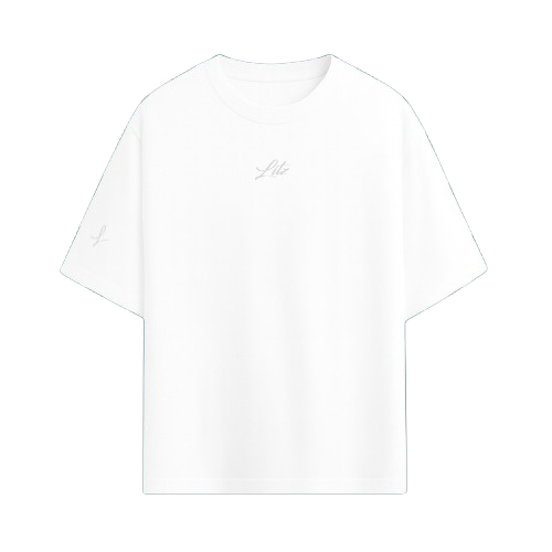 Camisa Oversized Borderie - Branca