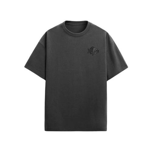 Camiseta Oversized Fish - Cinza