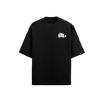 Camiseta Oversized Tropical Winter - Preta